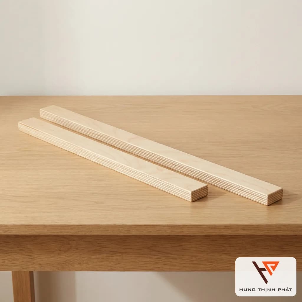 Thước gỗ giáo viên ván ép 50 cm – không vạch chia, để mộc