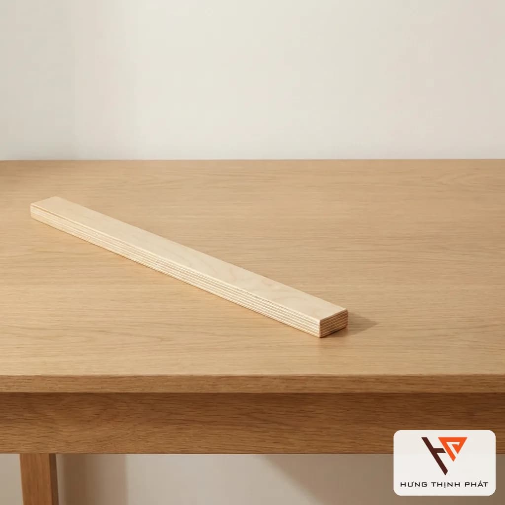 Thước gỗ giáo viên ván ép 50 cm – không vạch chia, để mộc